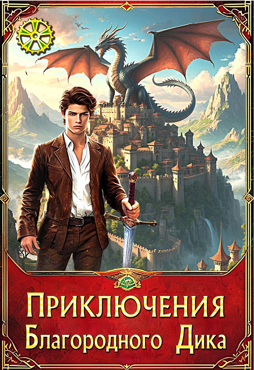Обложка книги Приключения Благородного Дика. Люди и драконы
