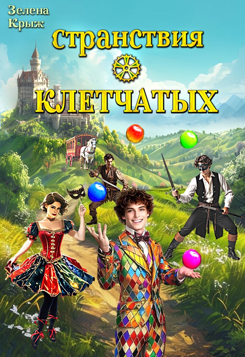 Обложка книги Странствия клетчатых