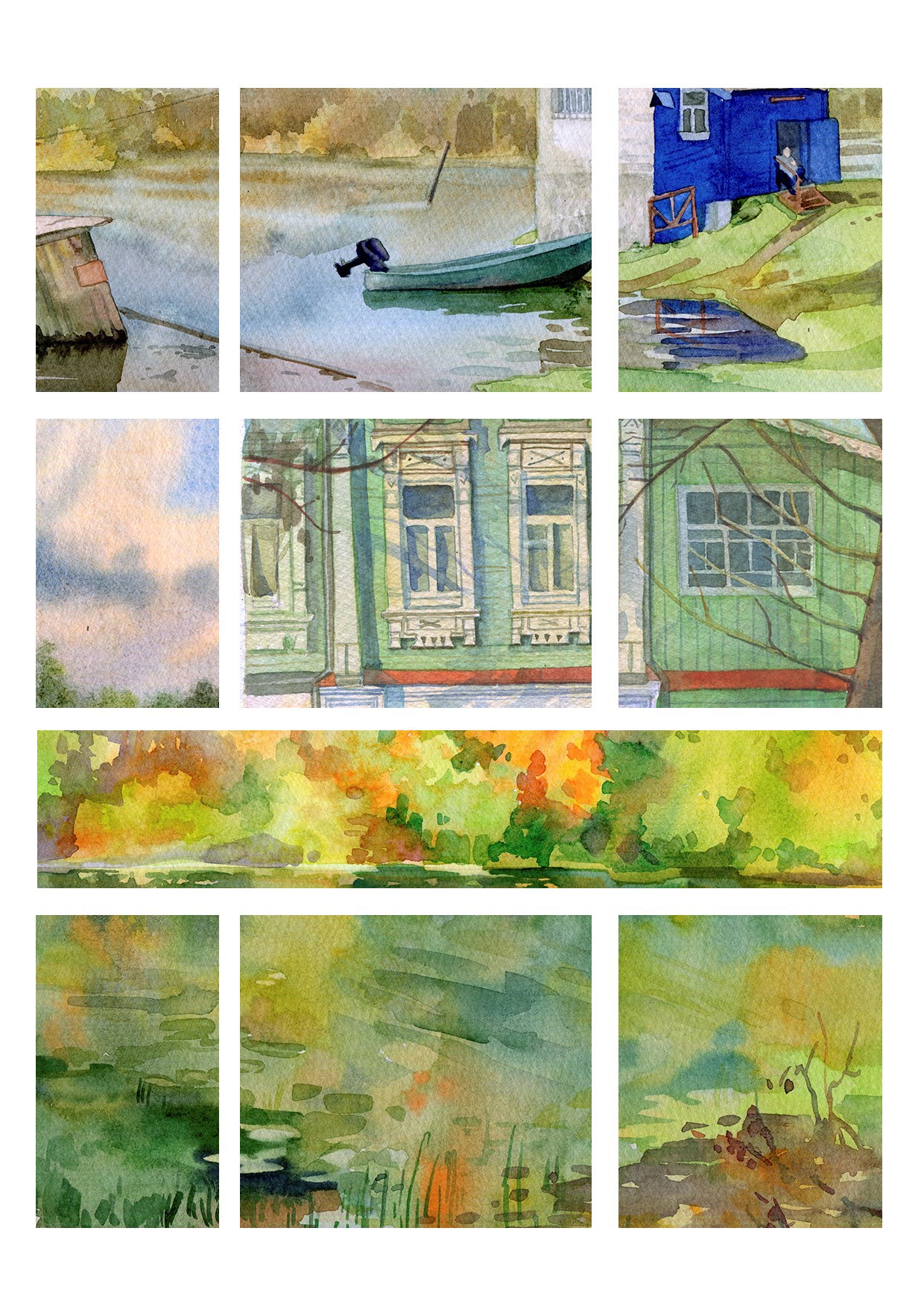 Обложка книги В пути (комикс-заметки)