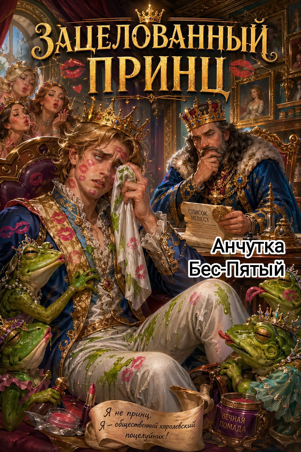 Обложка книги Зацелованый принц