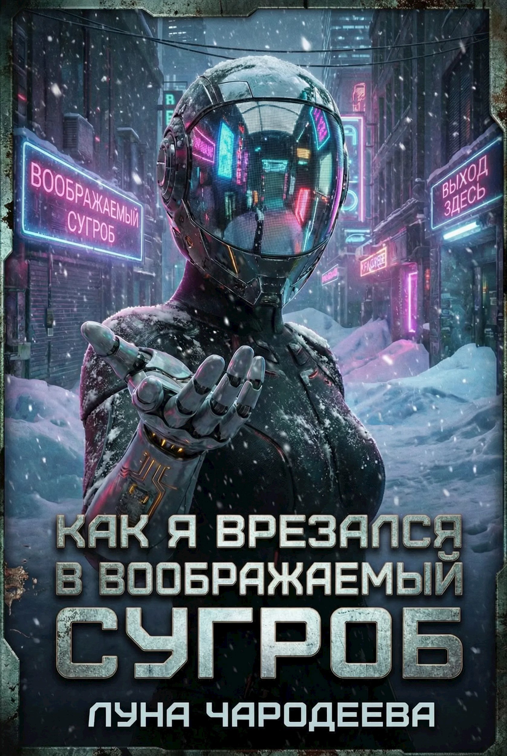 Обложка книги Как я врезался в воображаемый сугроб