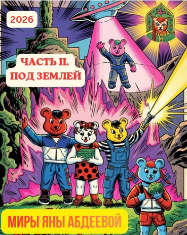 Обложка книги Под землей, или Природная, лучистая, лучшая в мире синева. Записки из Будущего-II.