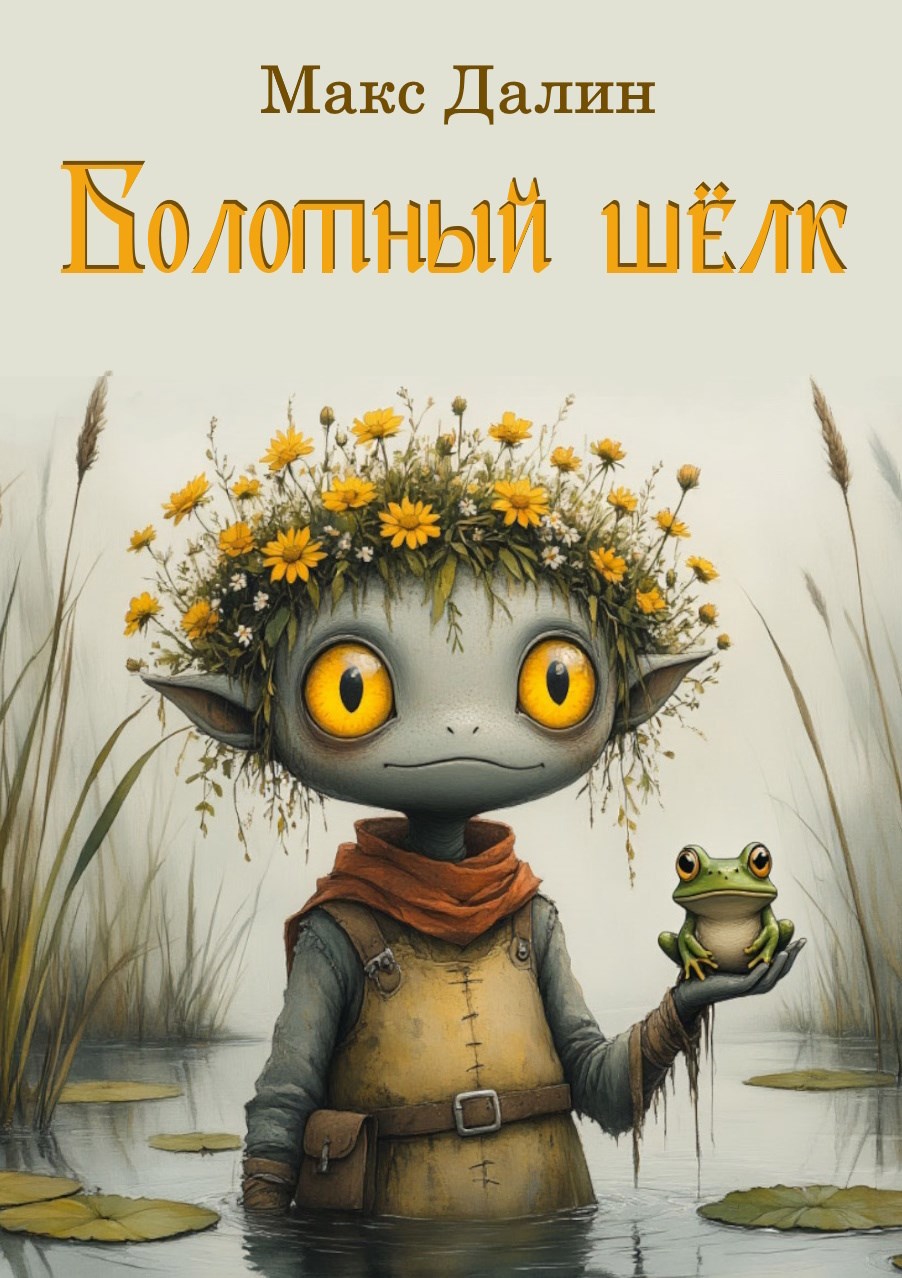 Обложка книги Болотный шёлк. Нарисованная история