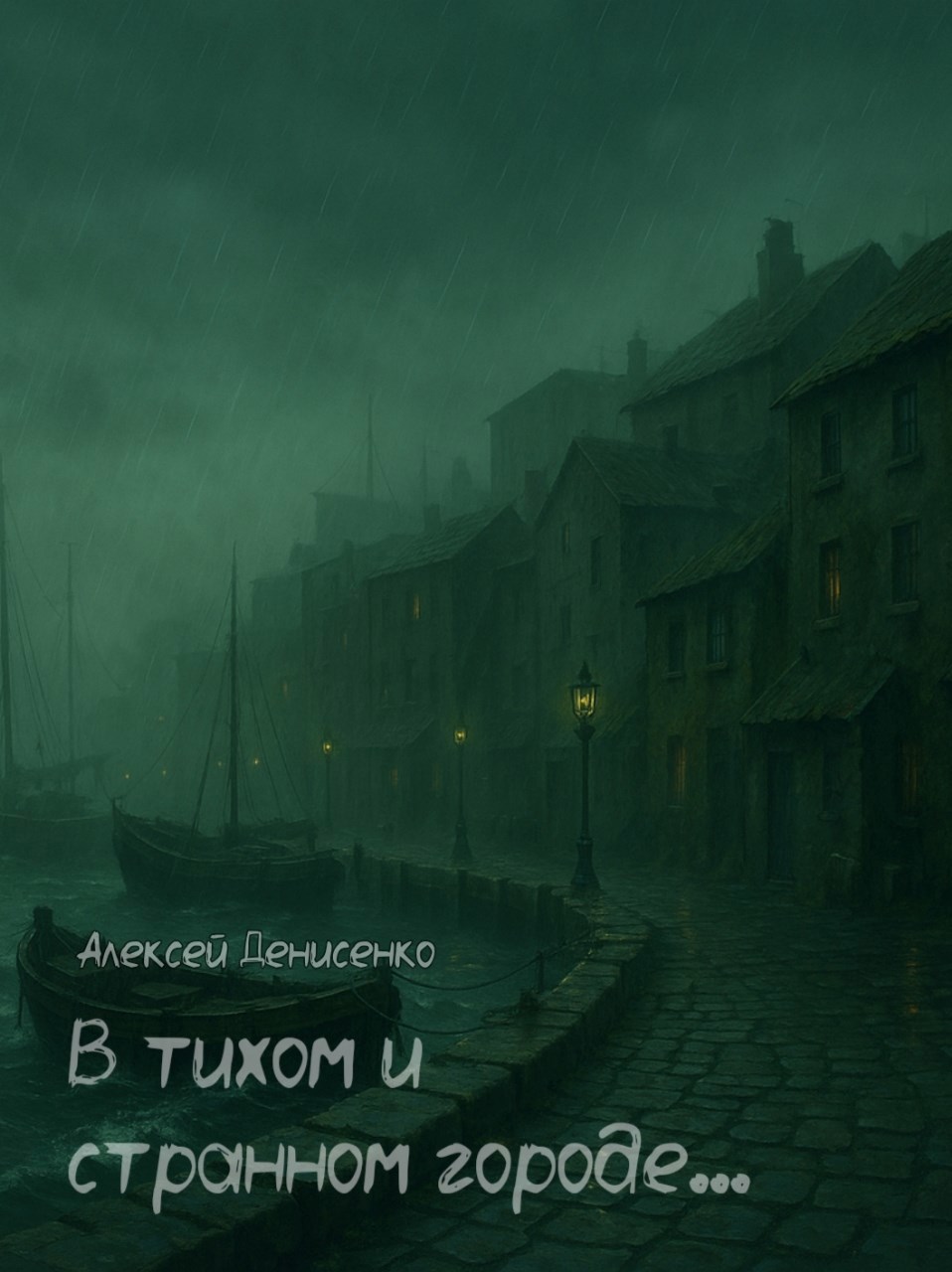 Обложка книги В тихом и странном городе...