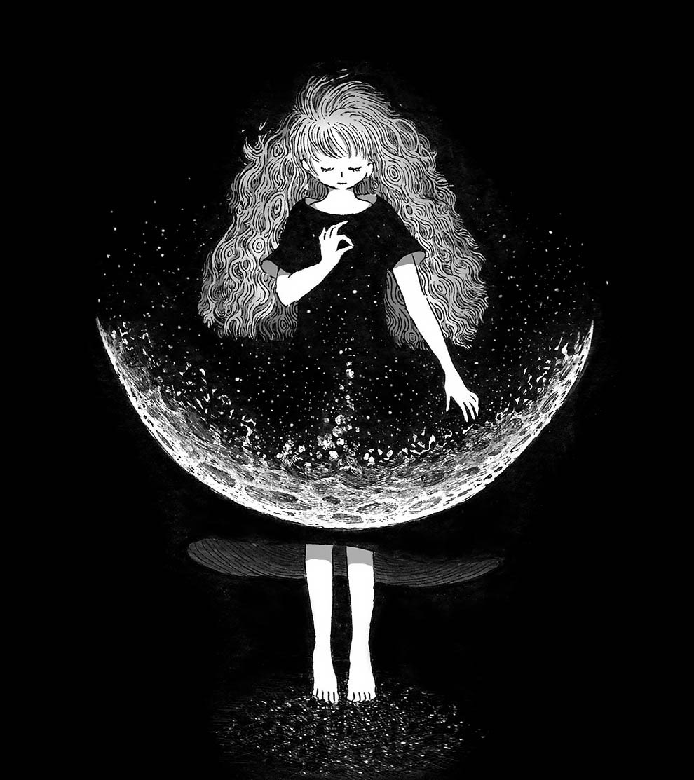Обложка книги Луноликая. Сказка о современности