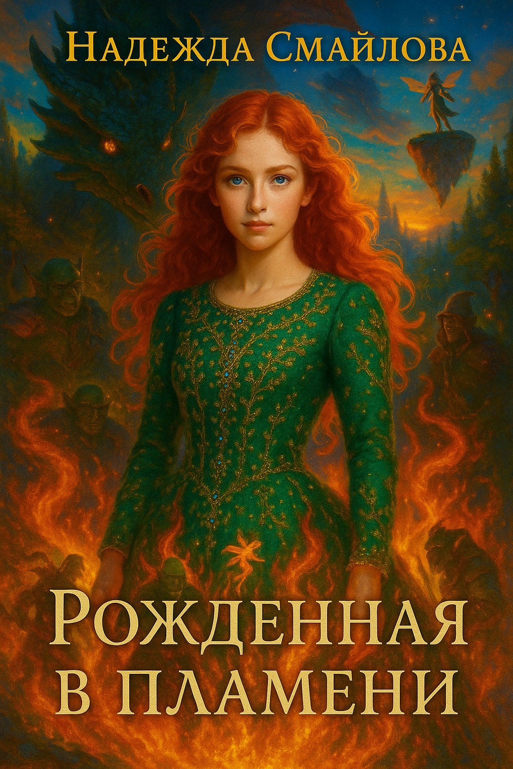 Обложка книги Рожденная в пламени