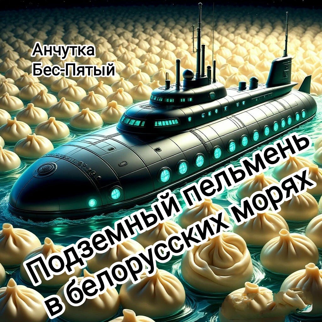 Обложка книги Подземный пельмень в белорусских морях