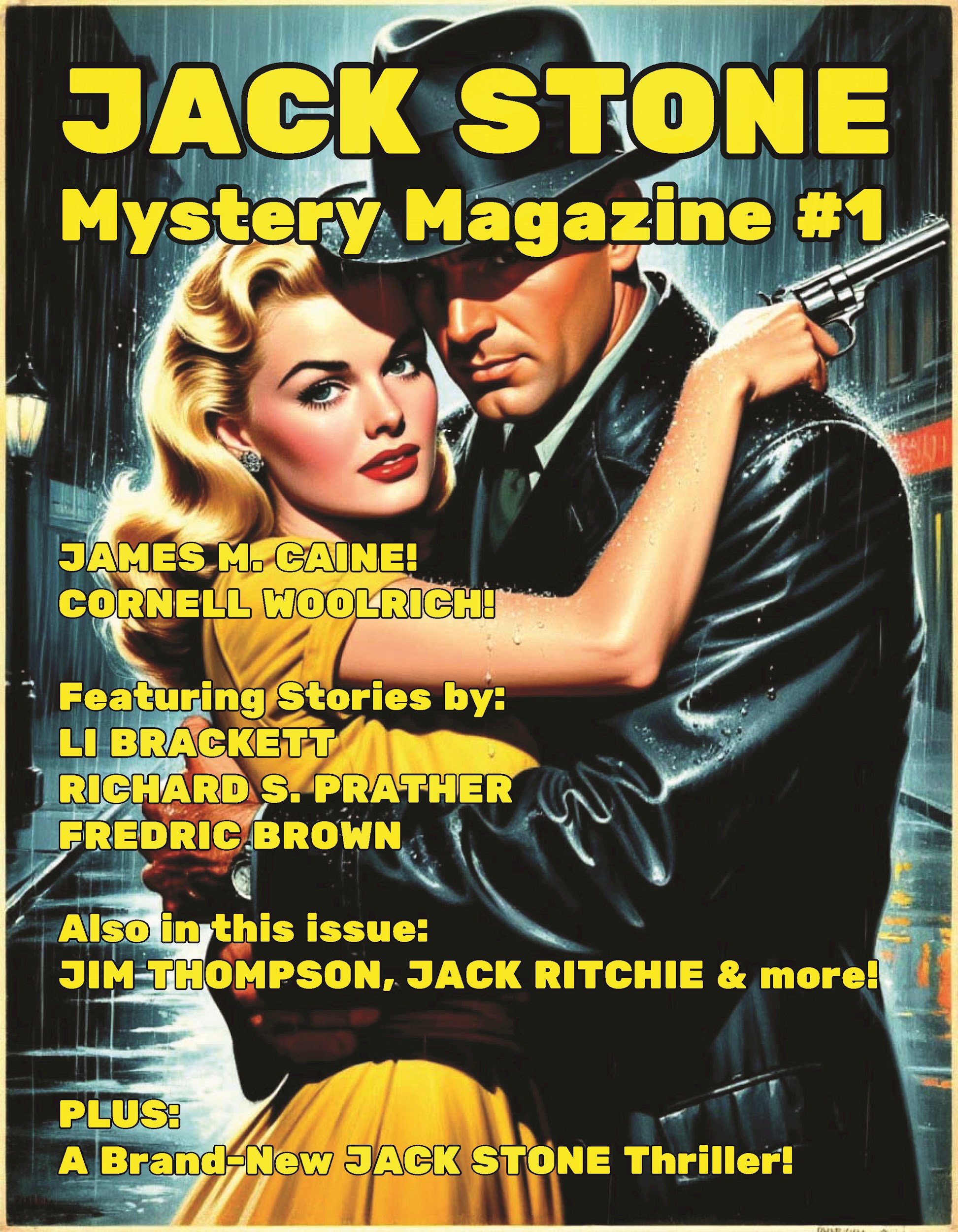 Обложка книги Jack Stone Mystery Magazine #1