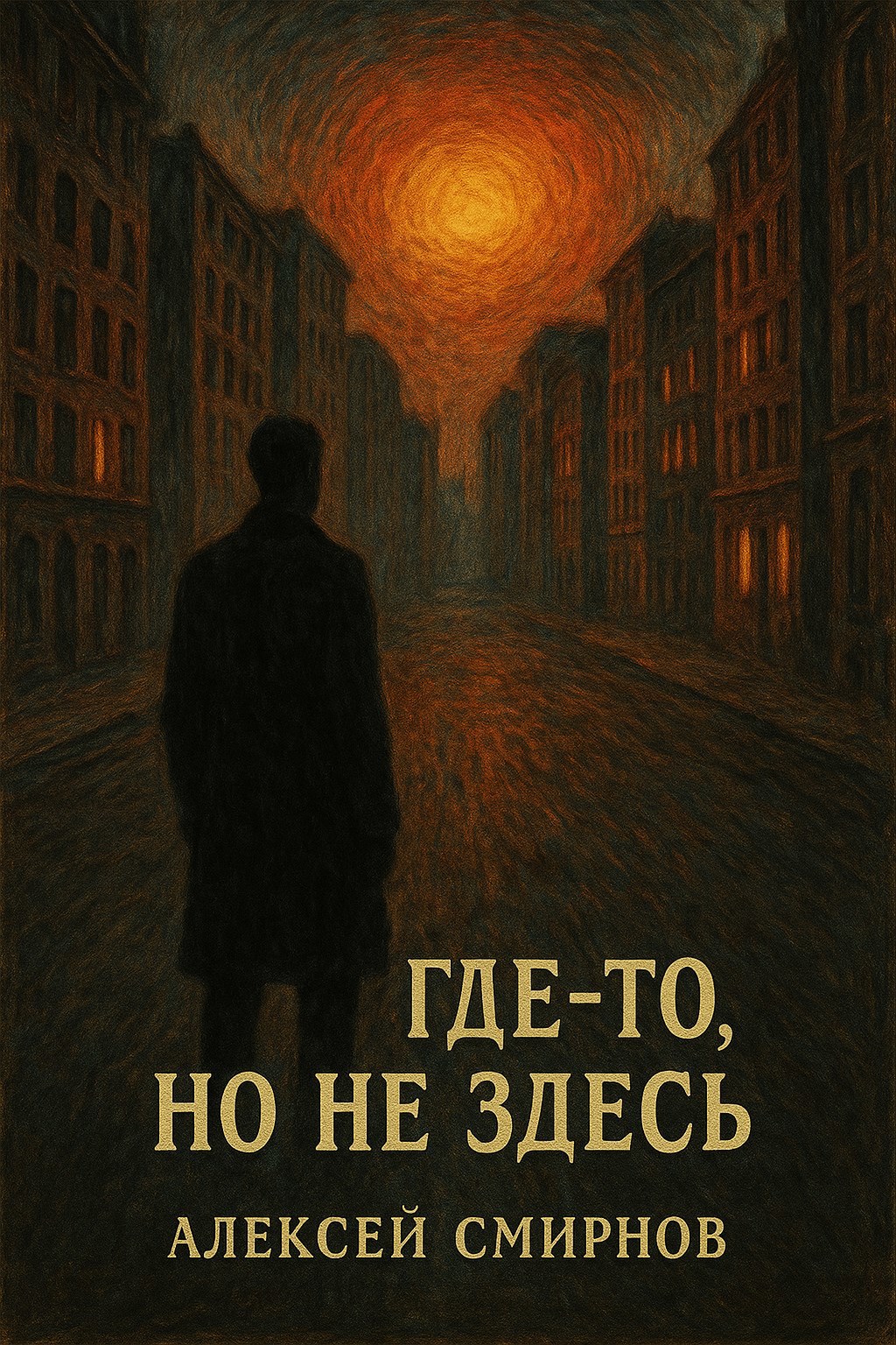 Обложка книги Где-то, но не здесь