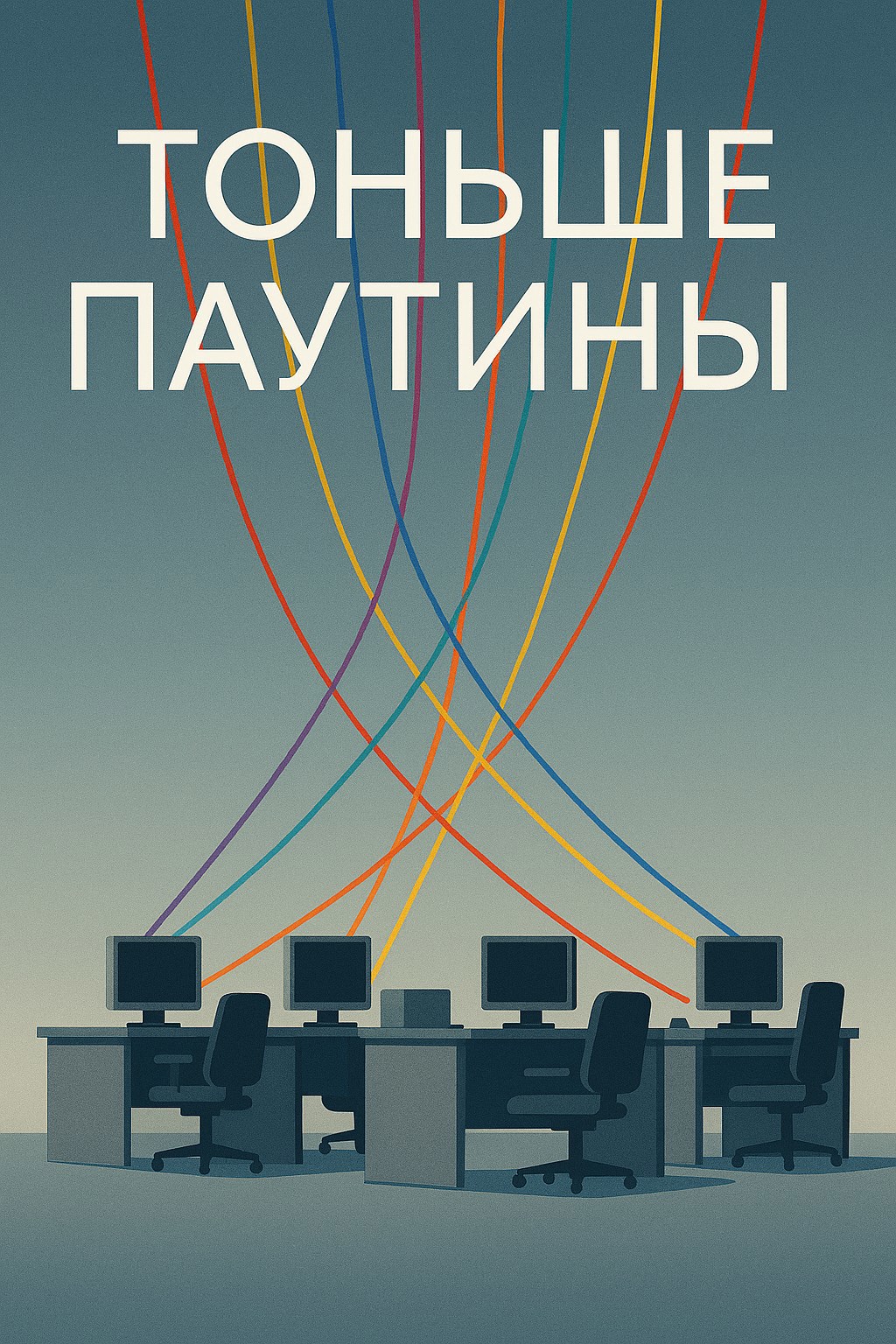 Обложка книги Тоньше паутины