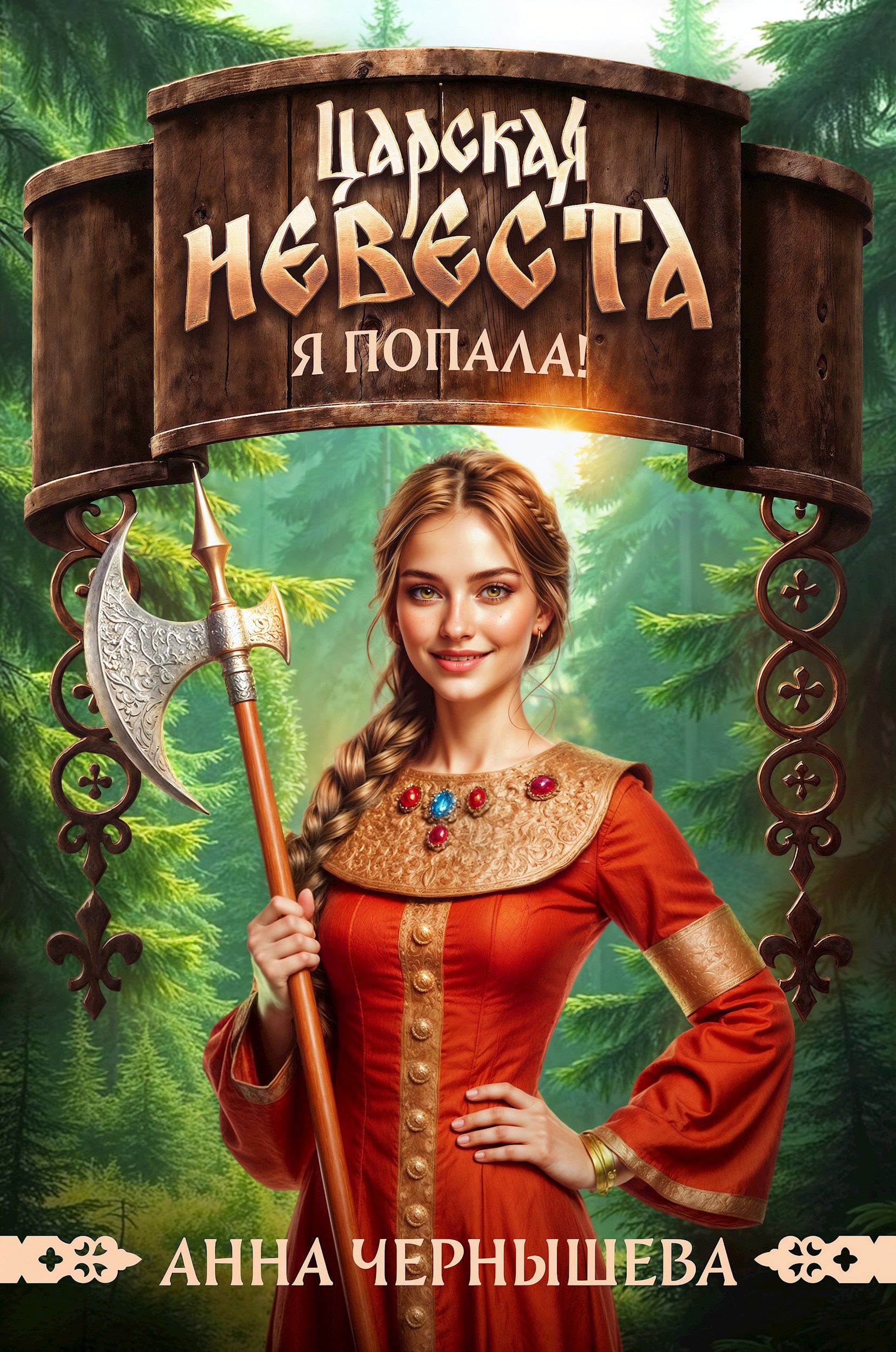 Обложка книги Царская невеста. Я попала!