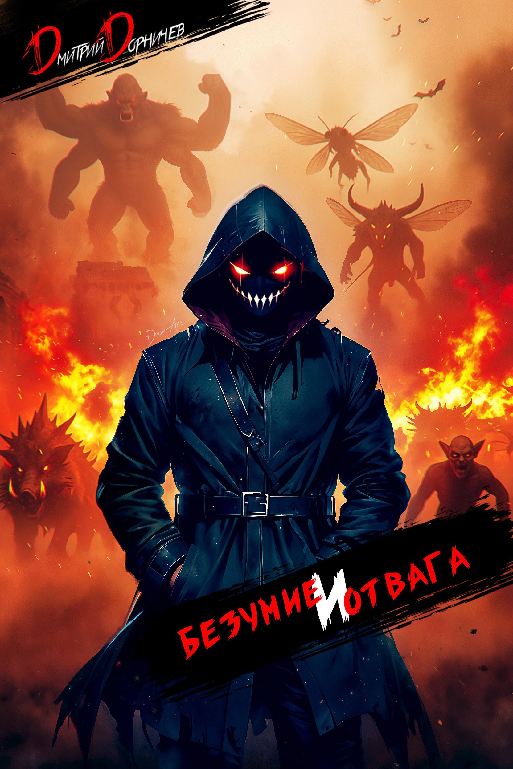 Обложка книги Безумие и Отвага. Том 2