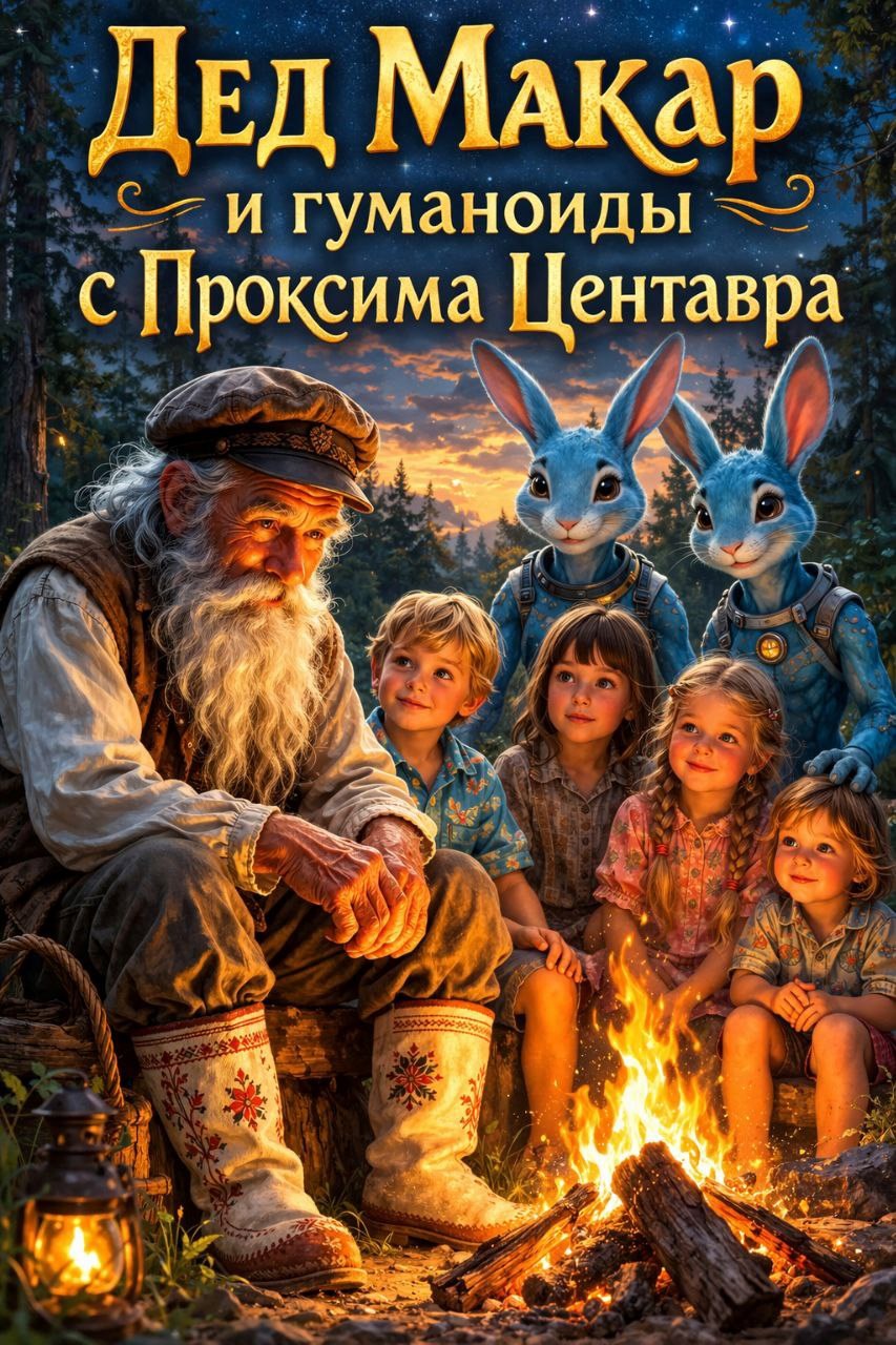 Обложка книги Дед Макар и гуманоиды с Проксима Центавра