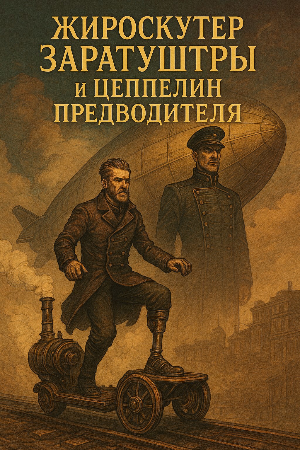 Обложка книги Жироскутер Заратуштры и Цеппелин Предводителя