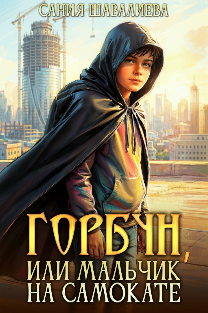 Обложка книги Горбун, или Мальчик на самокате