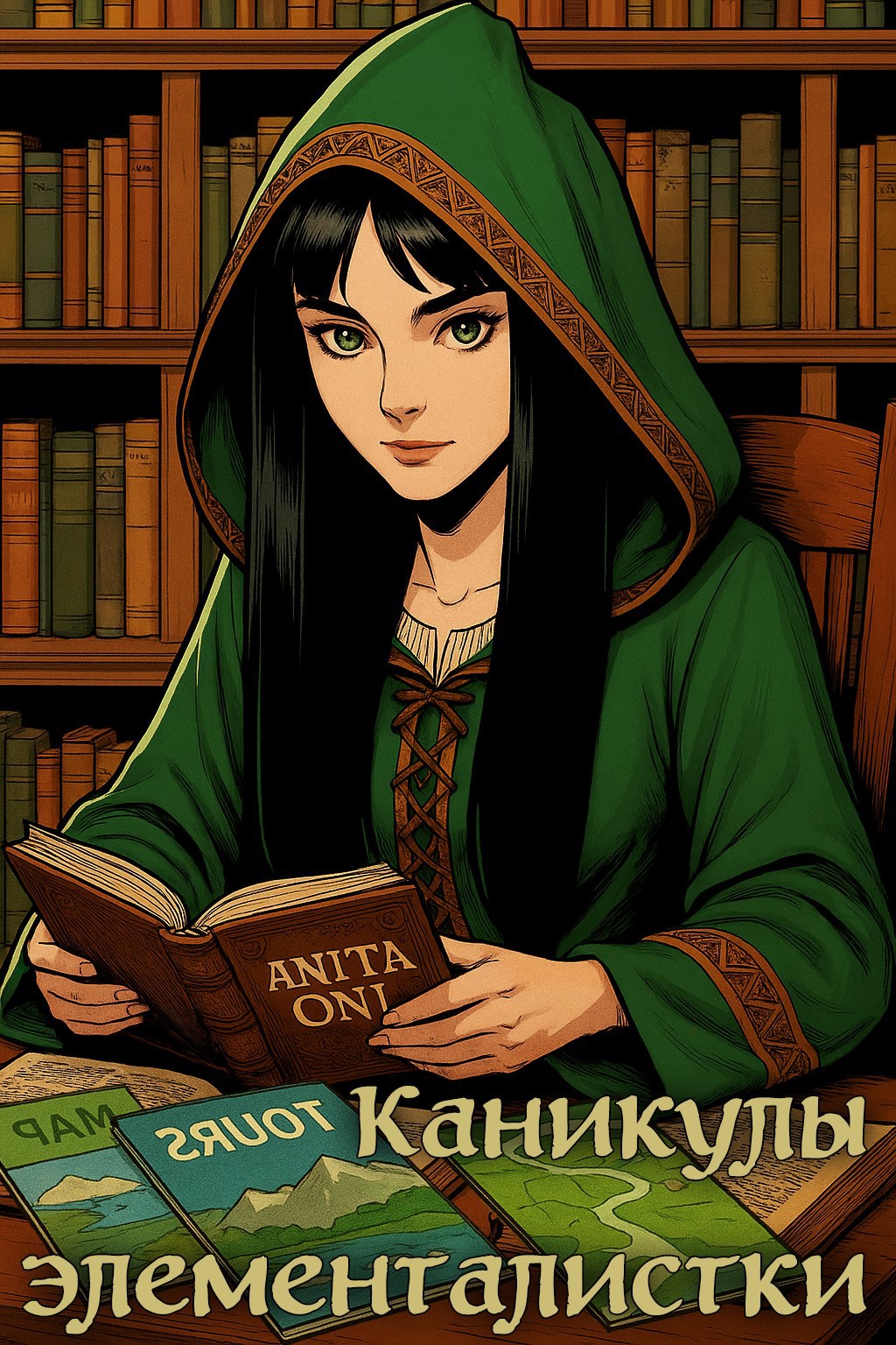 Обложка книги Каникулы элементалистки