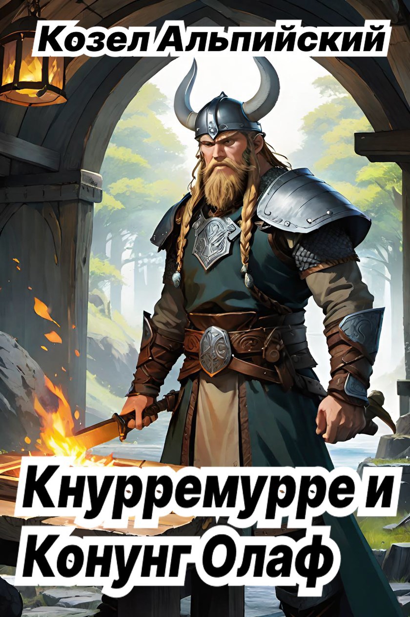 Обложка книги Кнурремурре и конунг Олаф