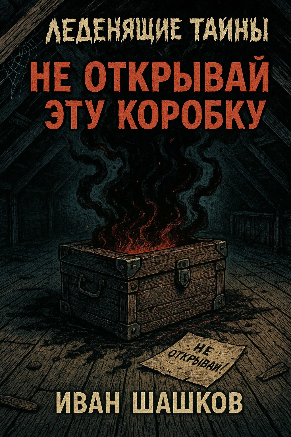 Обложка книги 19. Не открывай эту коробку