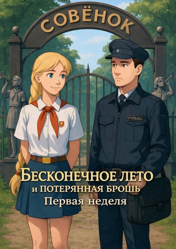 Обложка книги Бесконечное лето и Потерянная брошь. Книга первая – Первая неделя