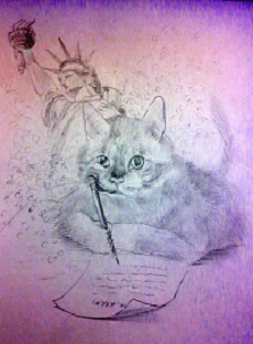 Обложка книги Письма кота Абрама
