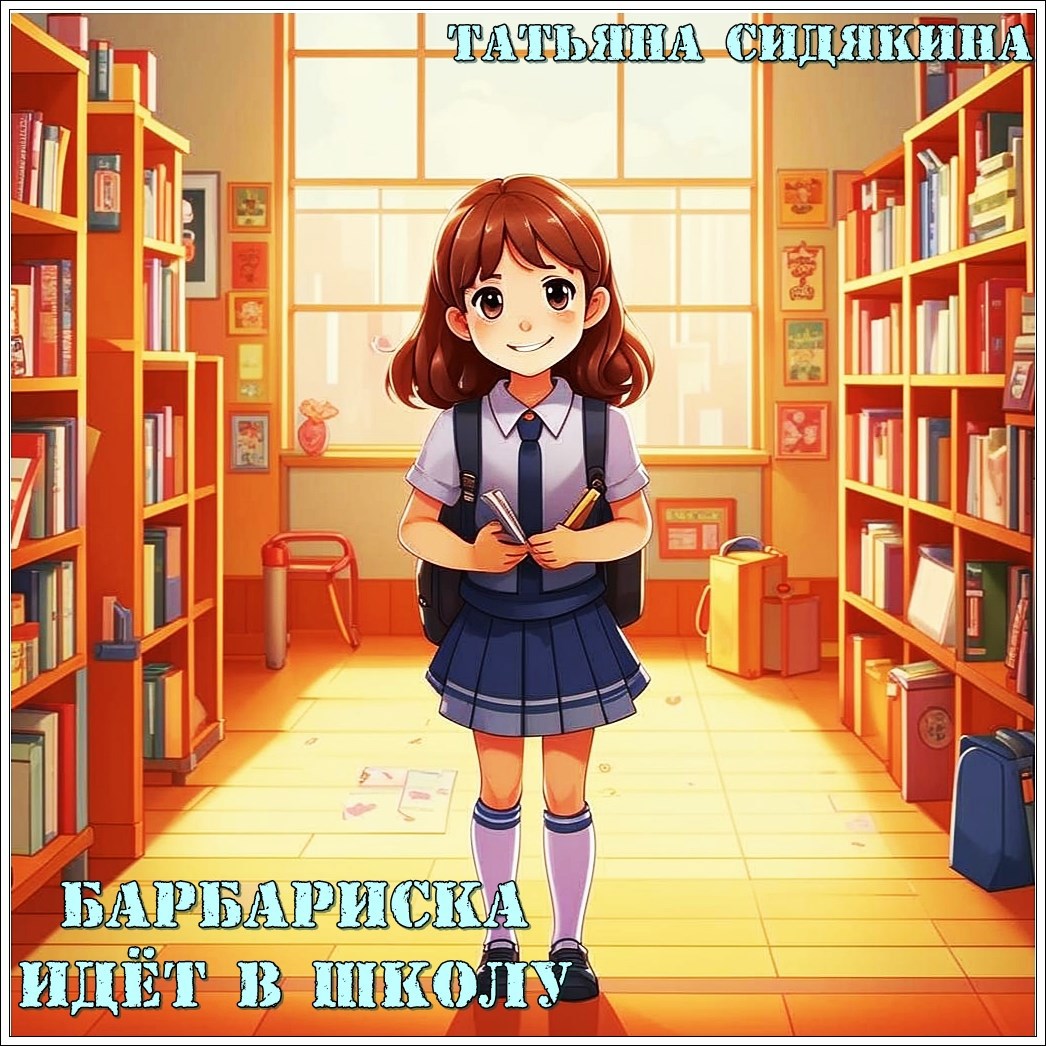 Обложка книги Барбариска идёт в школу
