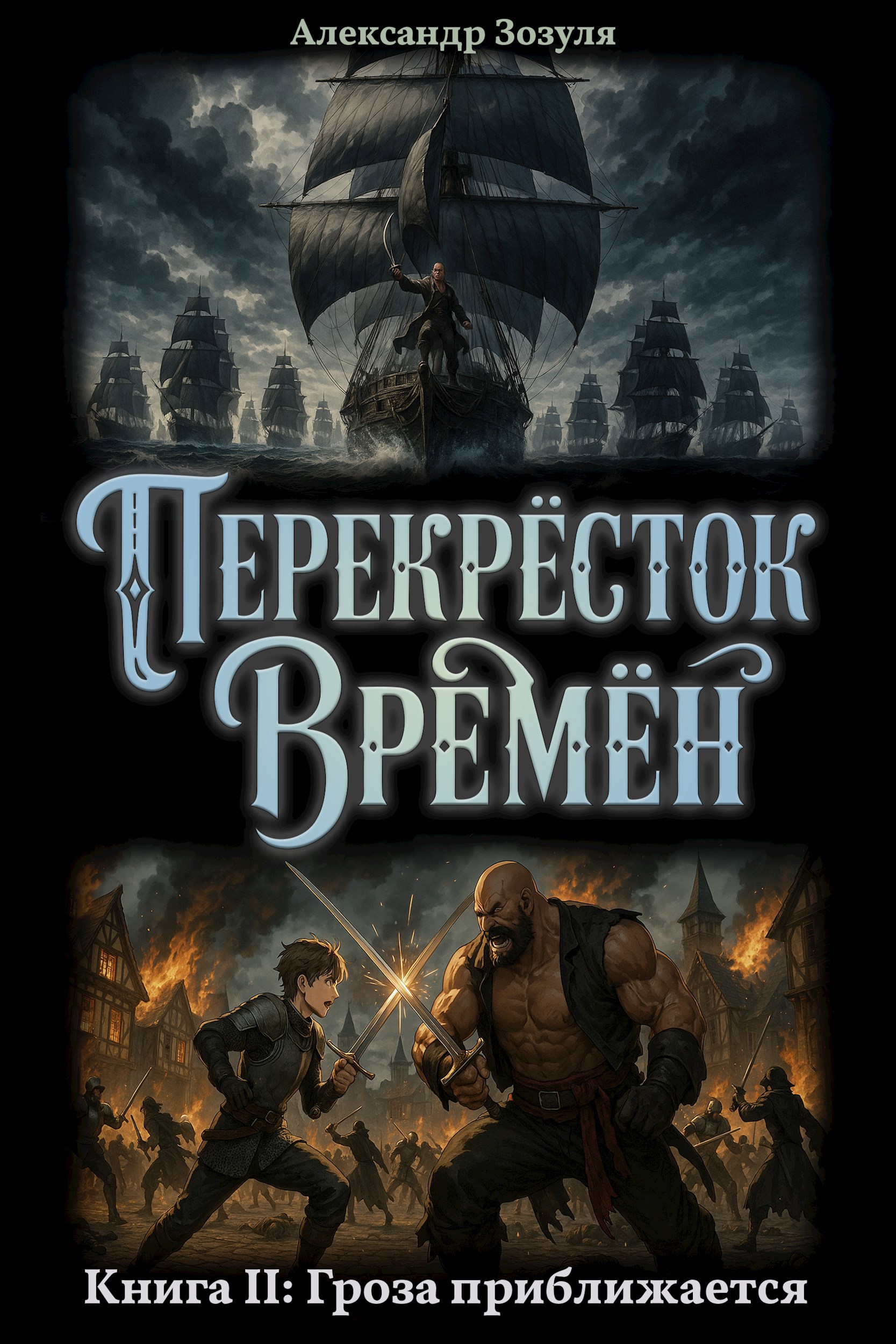 Обложка книги Перекресток Времен. Книга 2. Гроза приближается