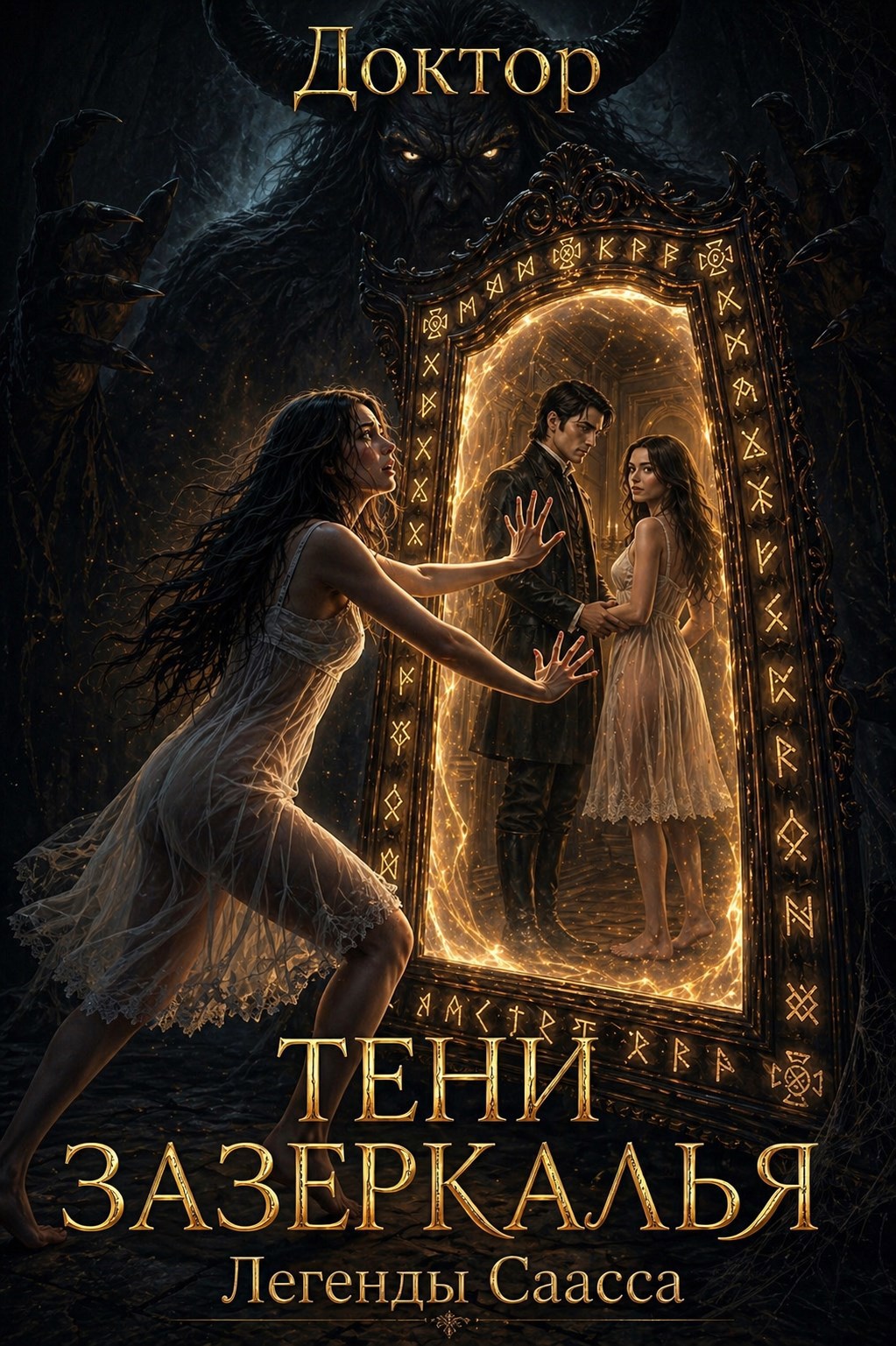 Обложка книги Тени Зазеркалья. Легенды Саасса