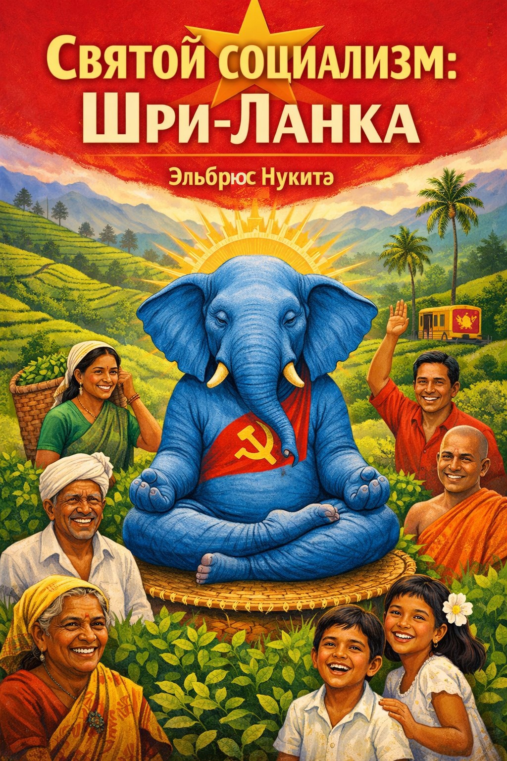 Обложка книги Святой социализм: Шри-Ланка
