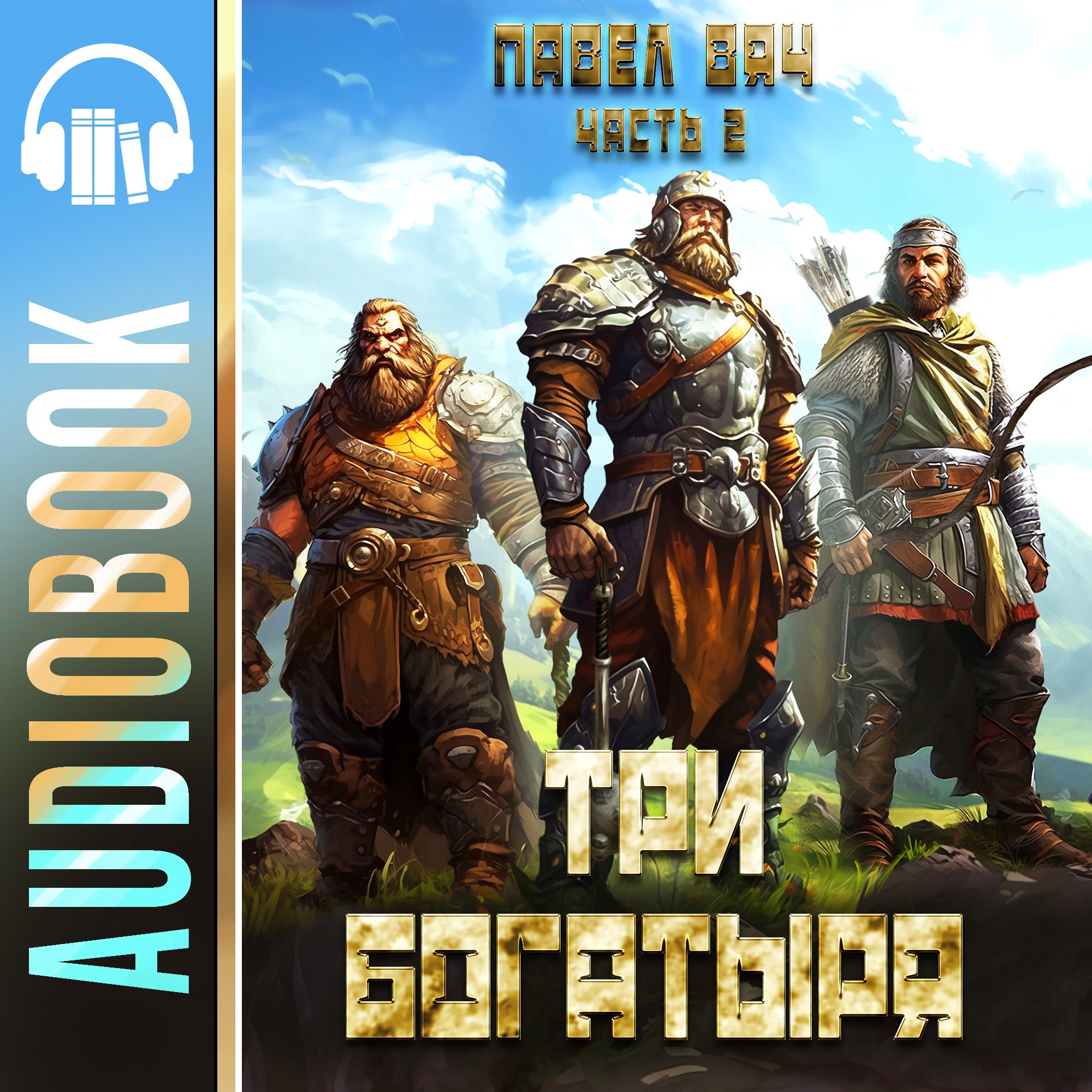 Обложка книги Три богатыря 2 (аудио)