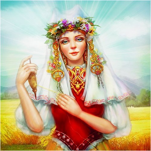 Обложка книги Макошь и Лель.
