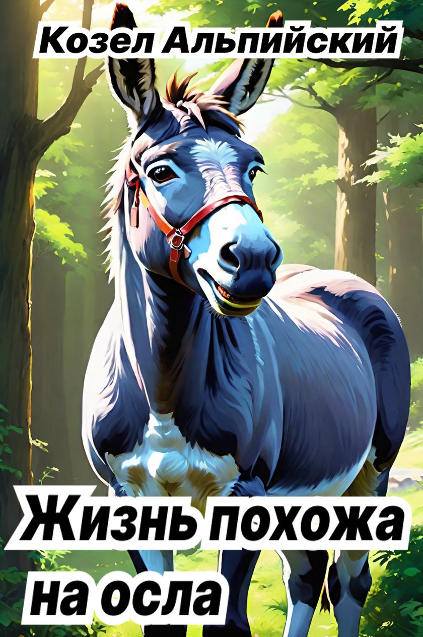 Обложка книги Жизнь похожа на осла