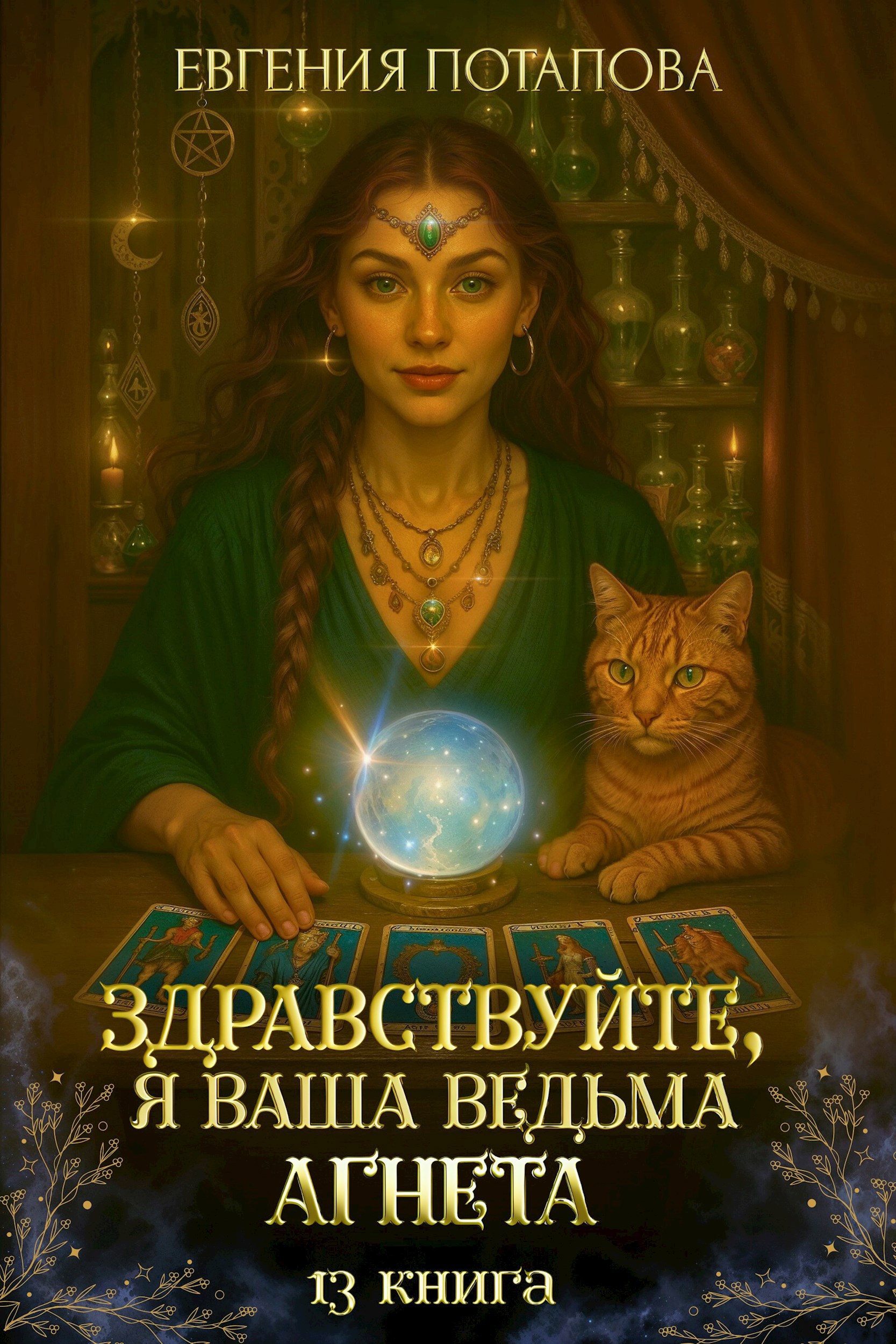 Обложка книги Здравствуйте, я ваша ведьма Агнета. Книга 13