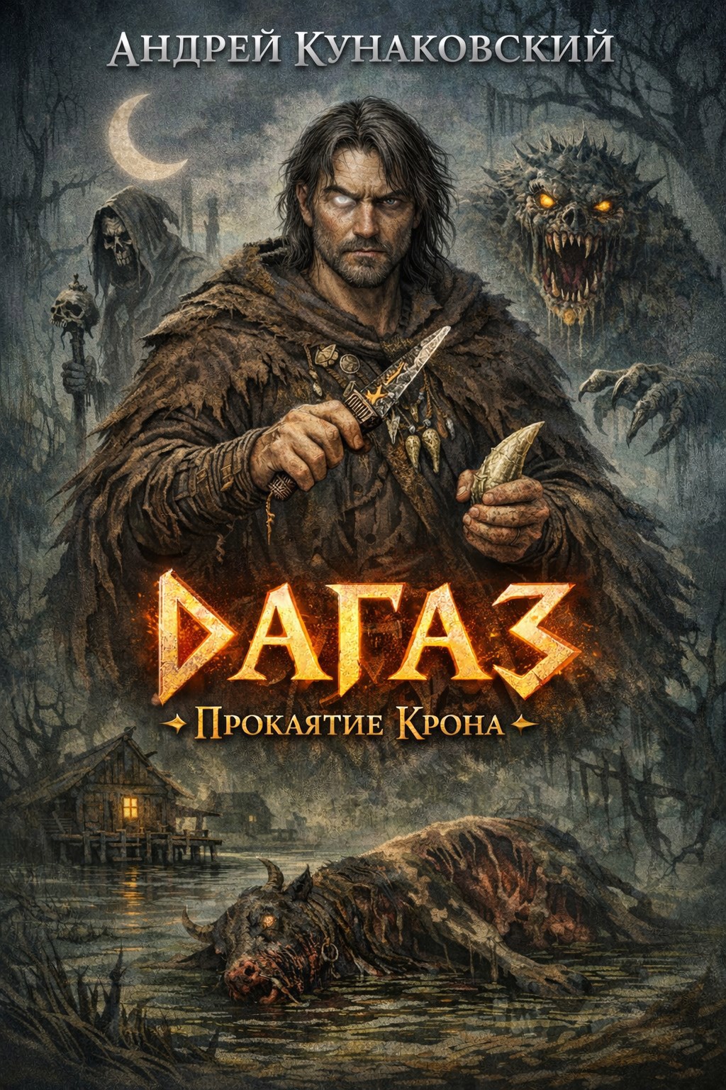 Обложка книги Дагаз. Проклятие Крона