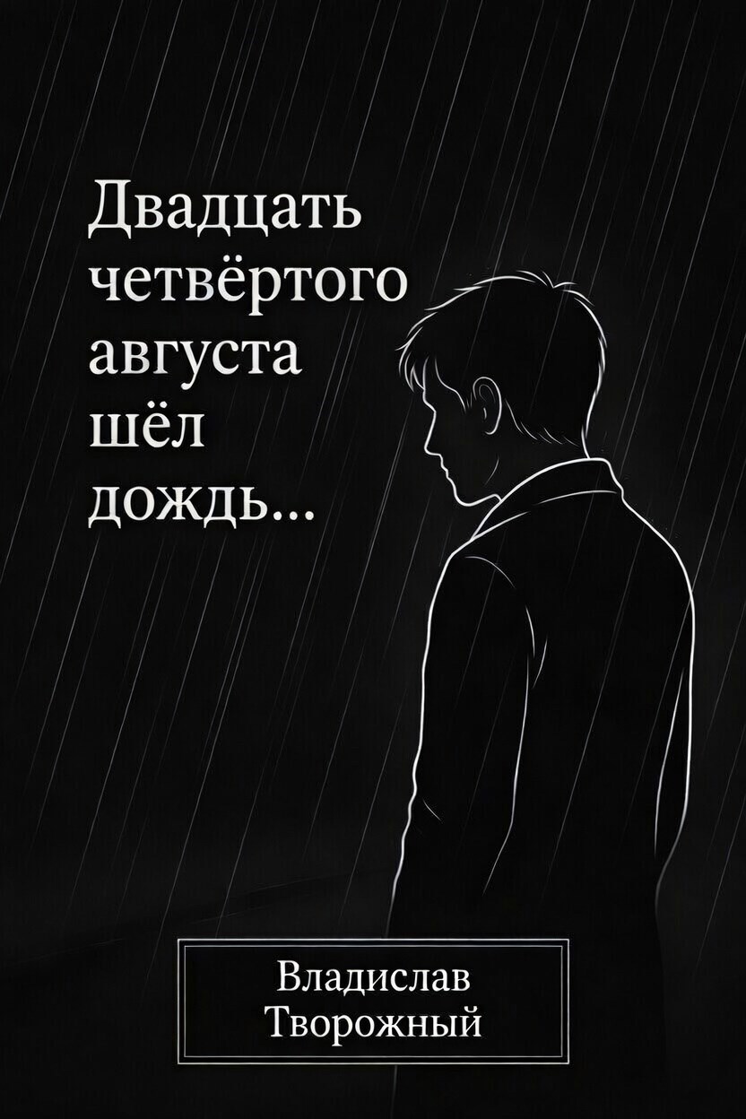 Обложка книги Двадцать четвертого августа шел дождь...