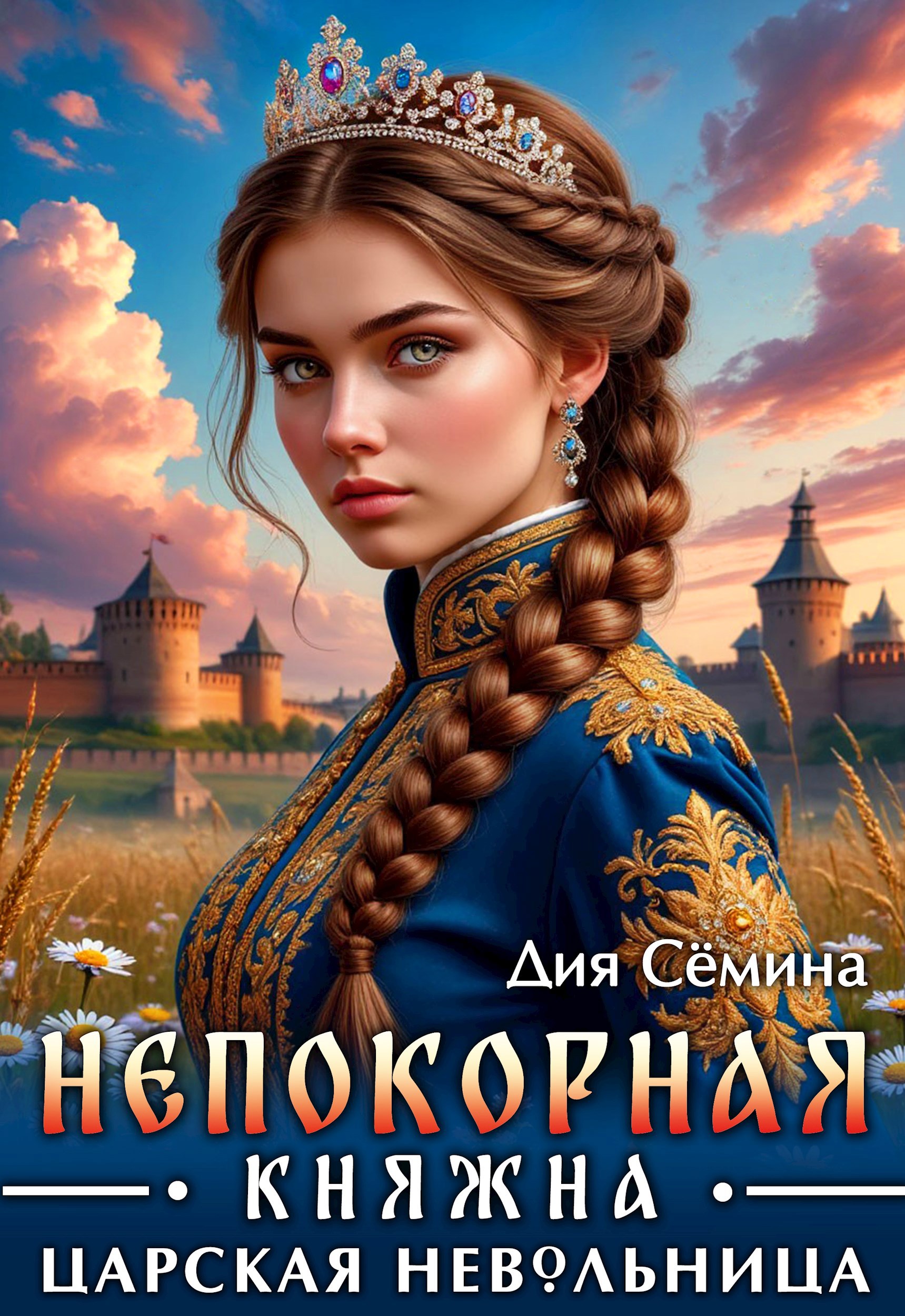 Обложка книги Непокорная княжна. Царская невольница