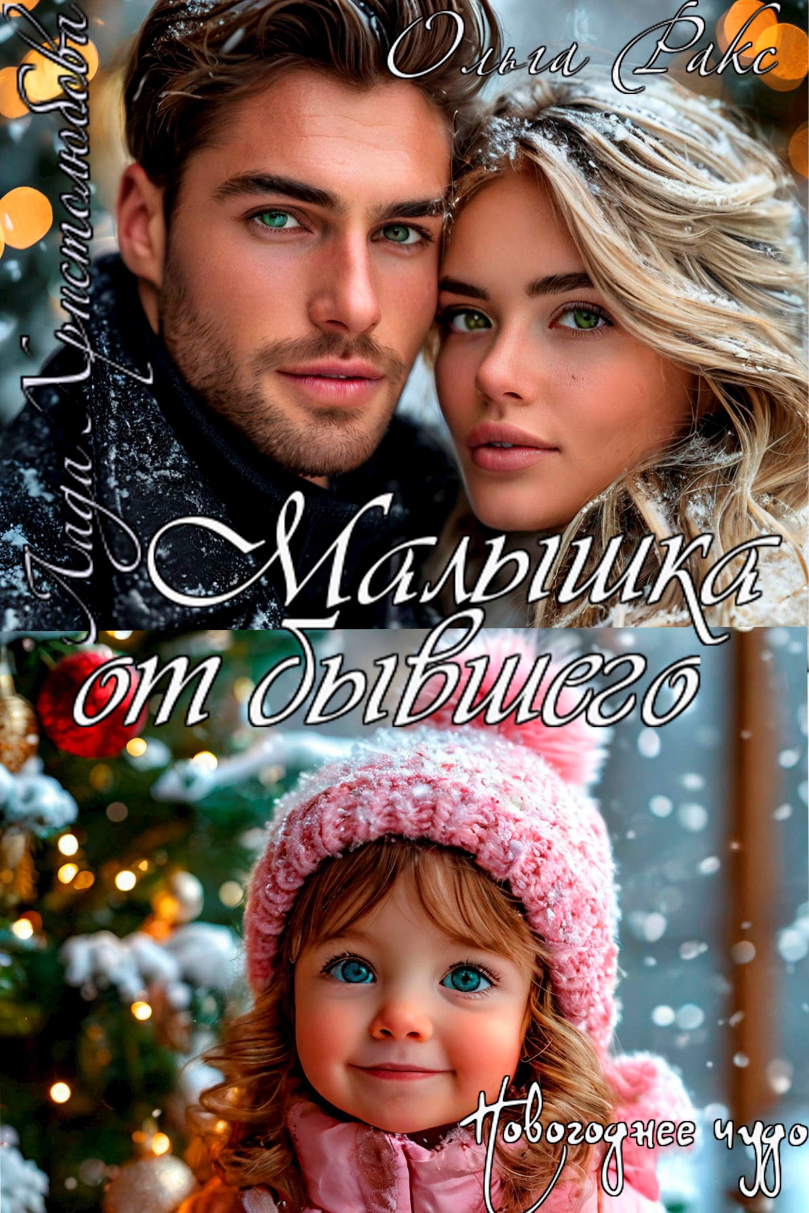 Обложка книги Малышка от бывшего. Новогоднее чудо