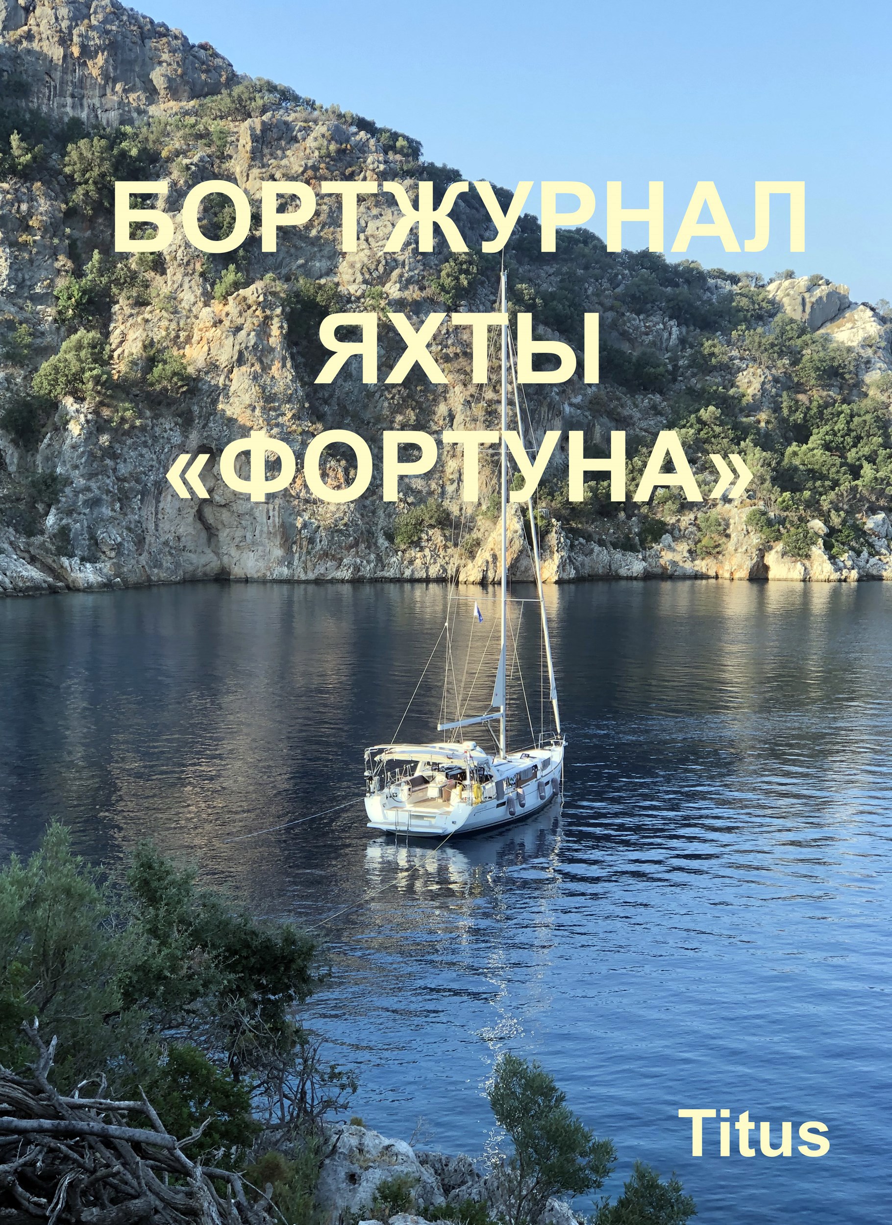 Обложка книги Бортжурнал яхты "Фортуна"