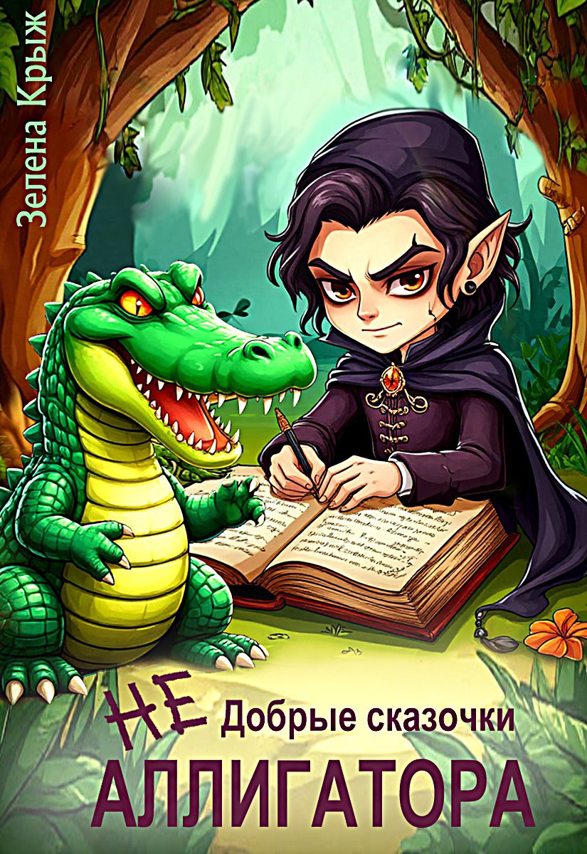 Обложка книги (НЕ) Добрые сказочки Аллигатора