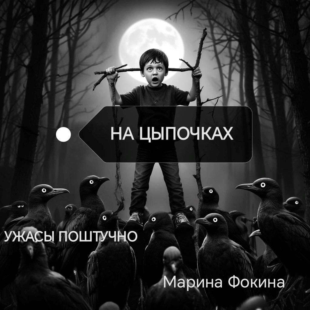 Обложка книги Ужасы поштучно. На цыпочках