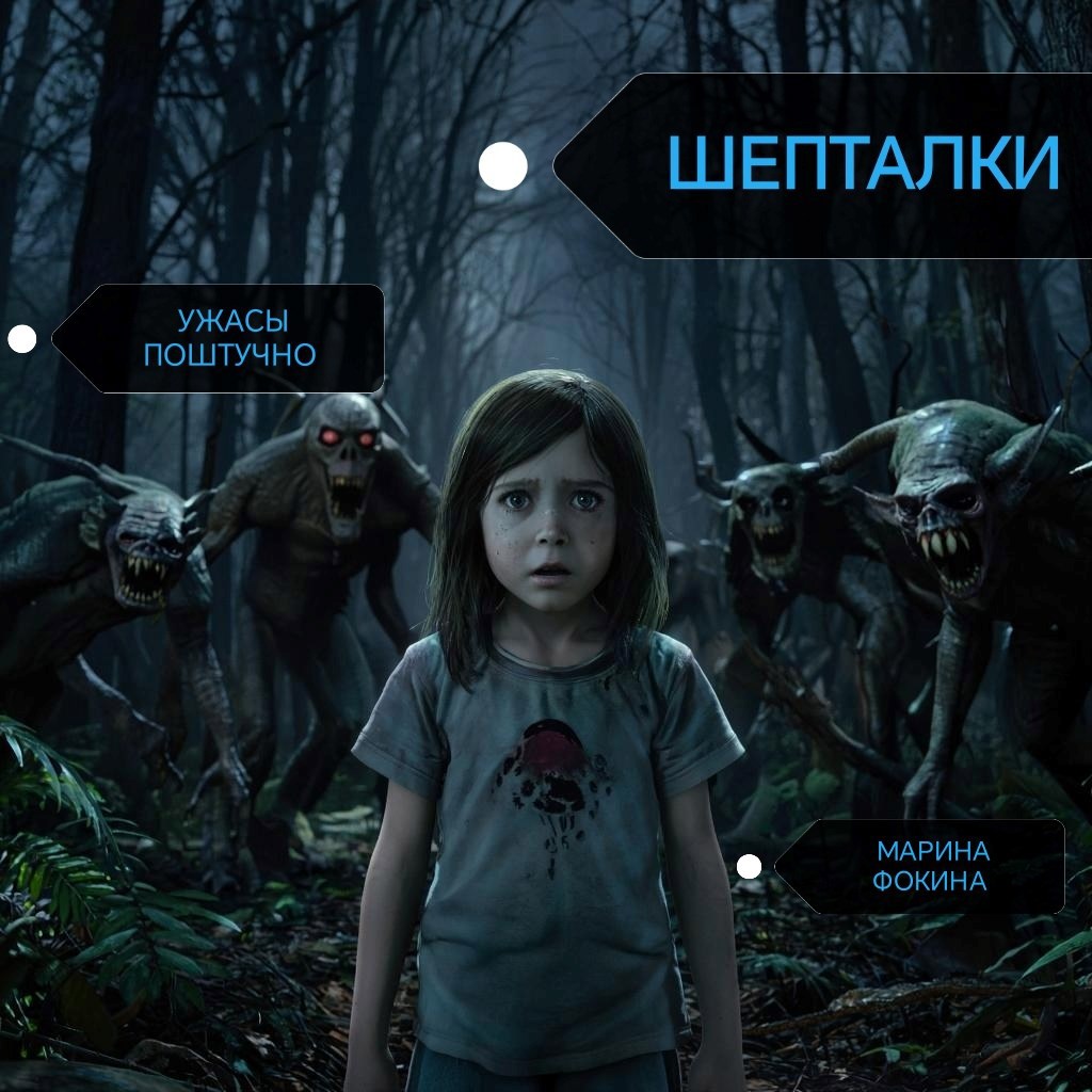 Обложка книги Ужасы поштучно. Шепталки
