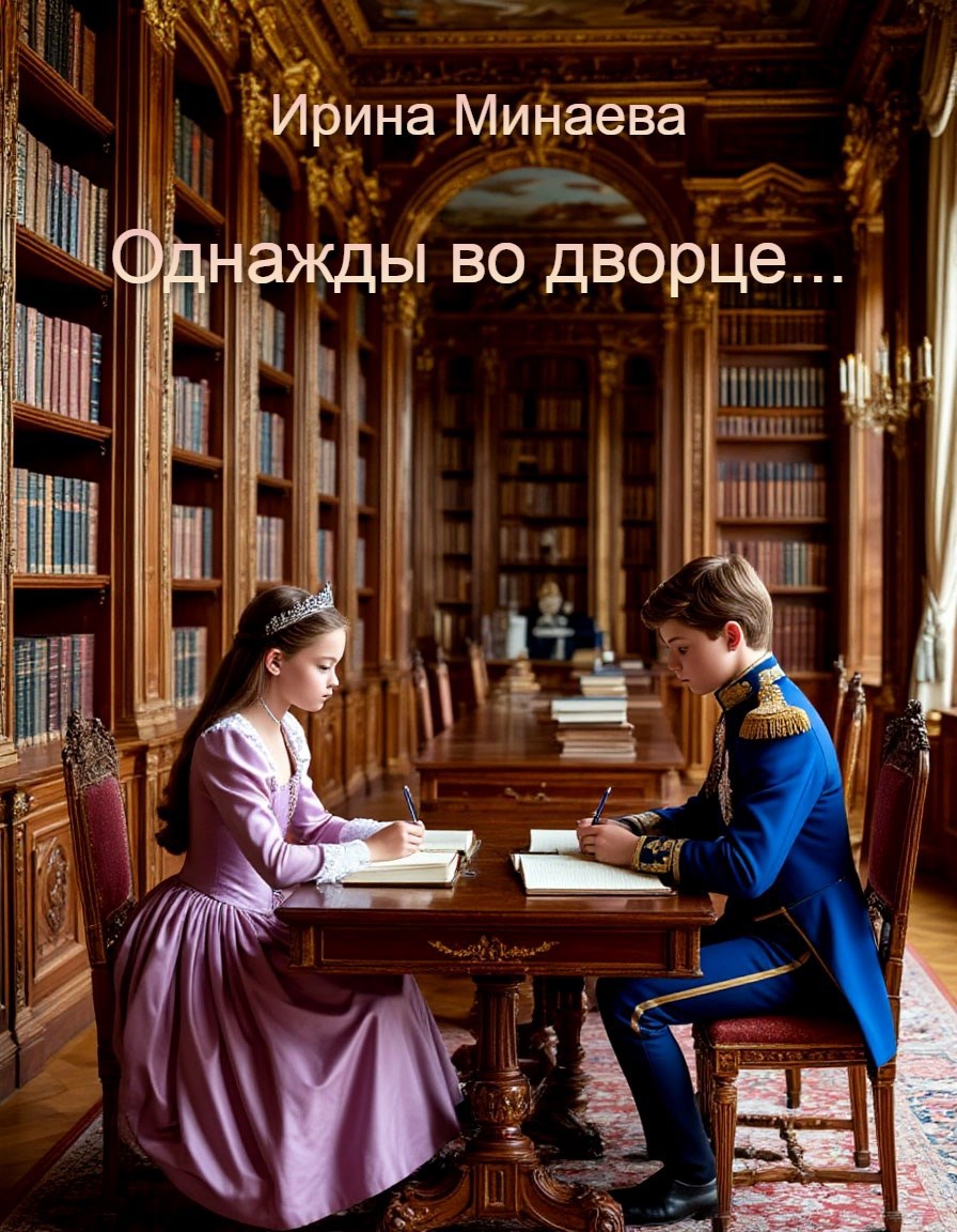 Обложка книги Однажды во дворце...