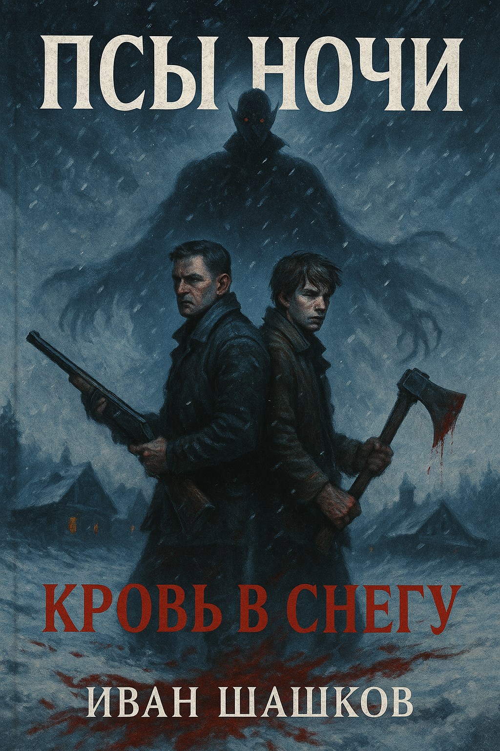 Обложка книги Псы ночи 1. Кровь в снегу