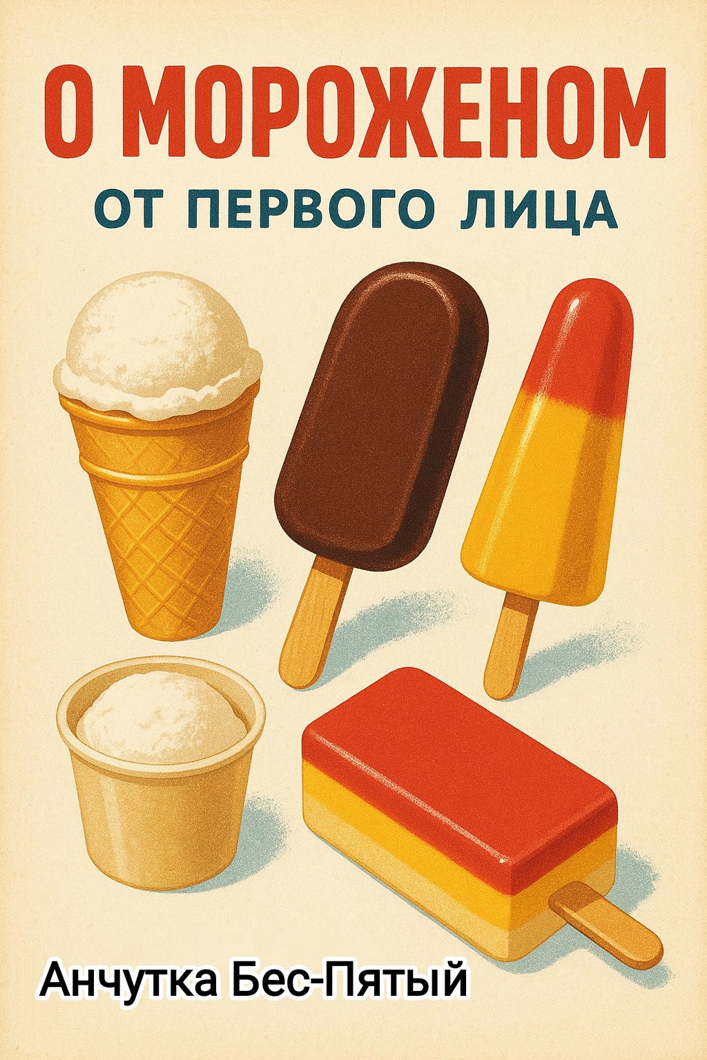 Обложка книги О мороженом