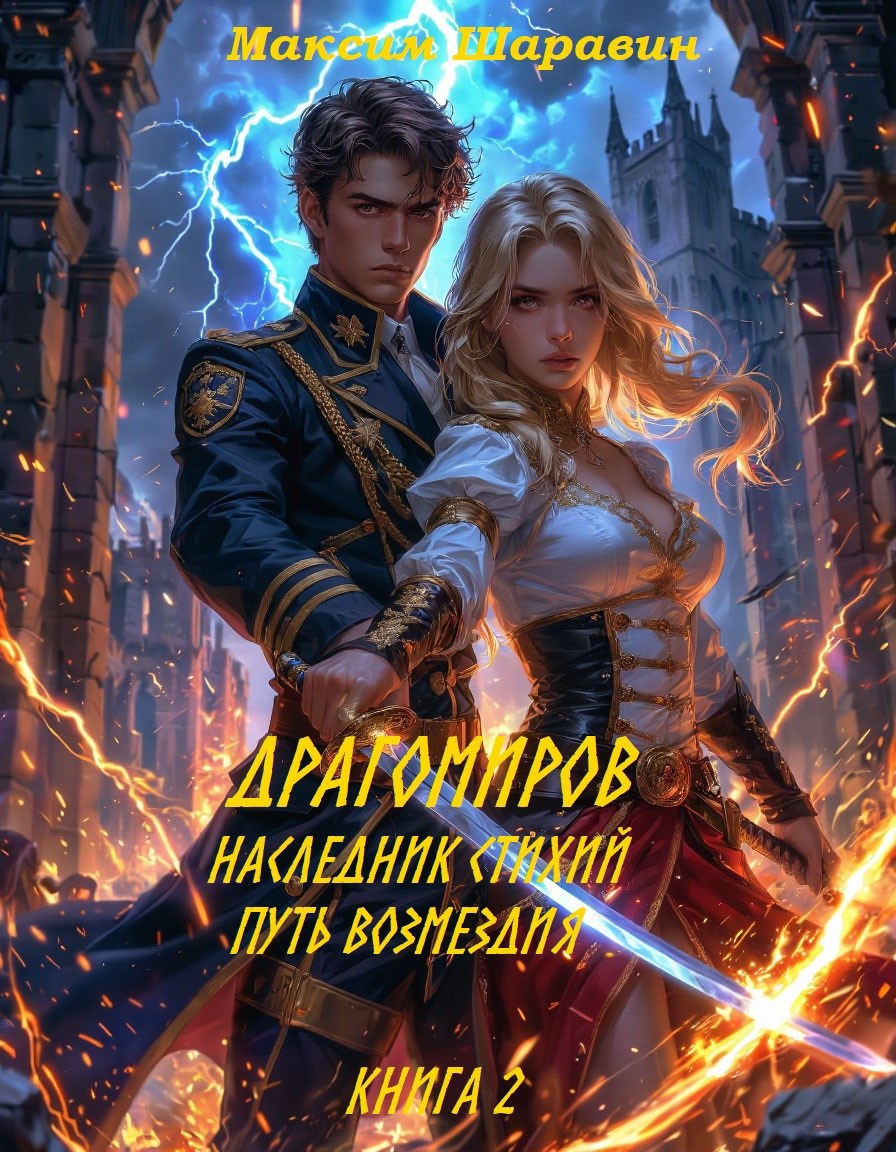 Обложка книги Драгомиров. Наследник стихий. Путь возмездия. Книга 2