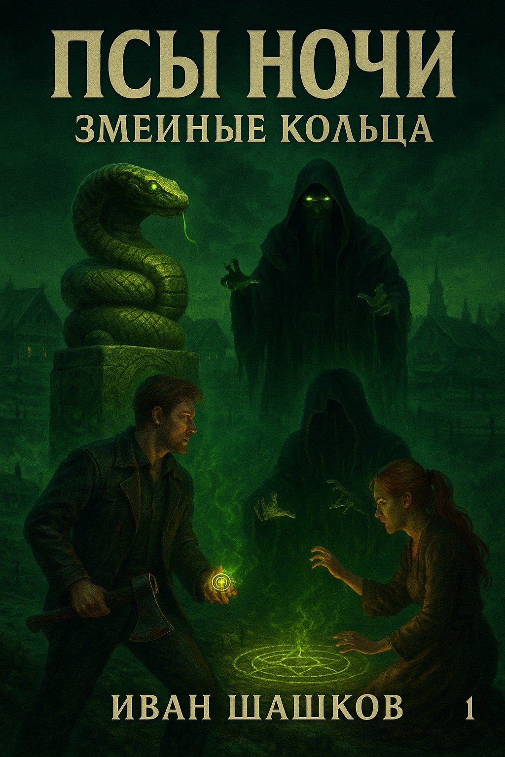 Обложка книги Псы ночи 2. Змеиные кольца