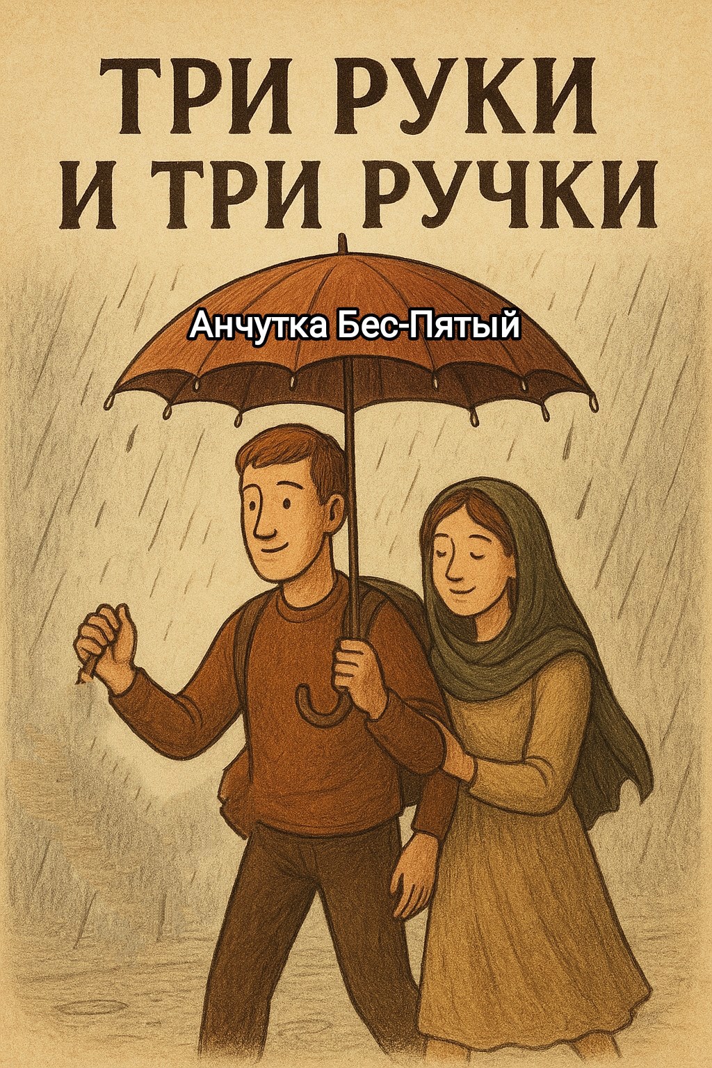Обложка книги Три руки и три ручки