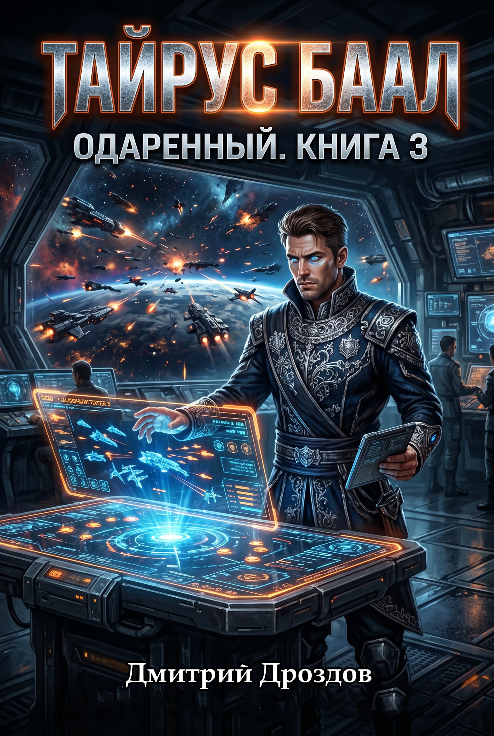 Обложка книги Тайрус Баал. Одаренный. Книга 3