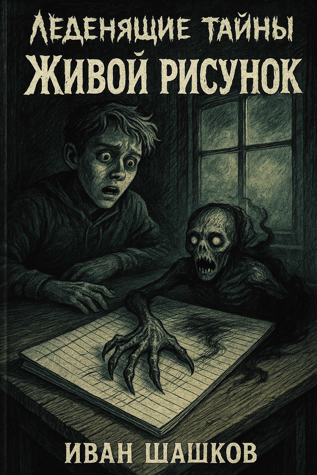 Обложка книги 28. Живой рисунок