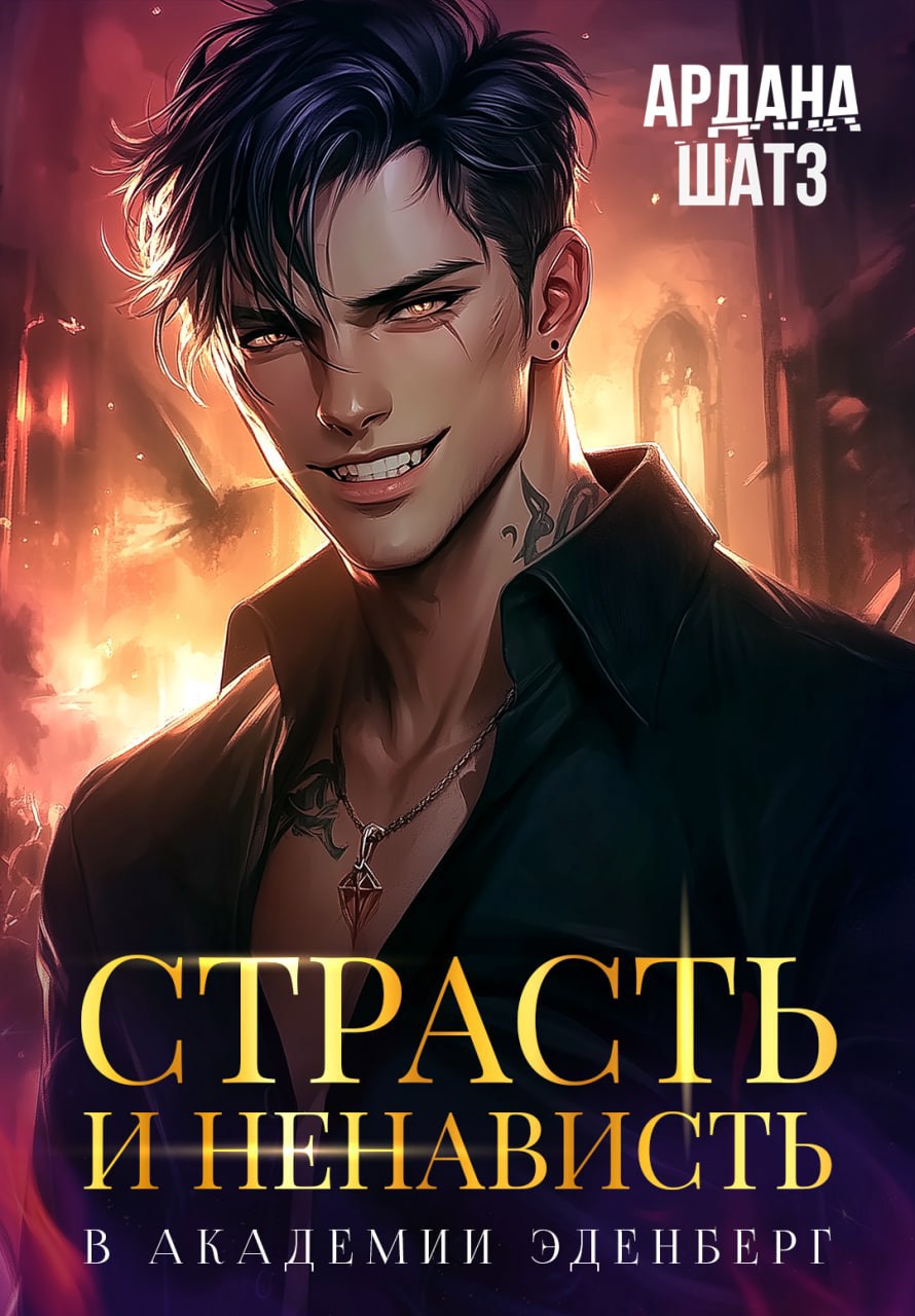 Обложка книги Страсть и ненависть в академии Эденберг