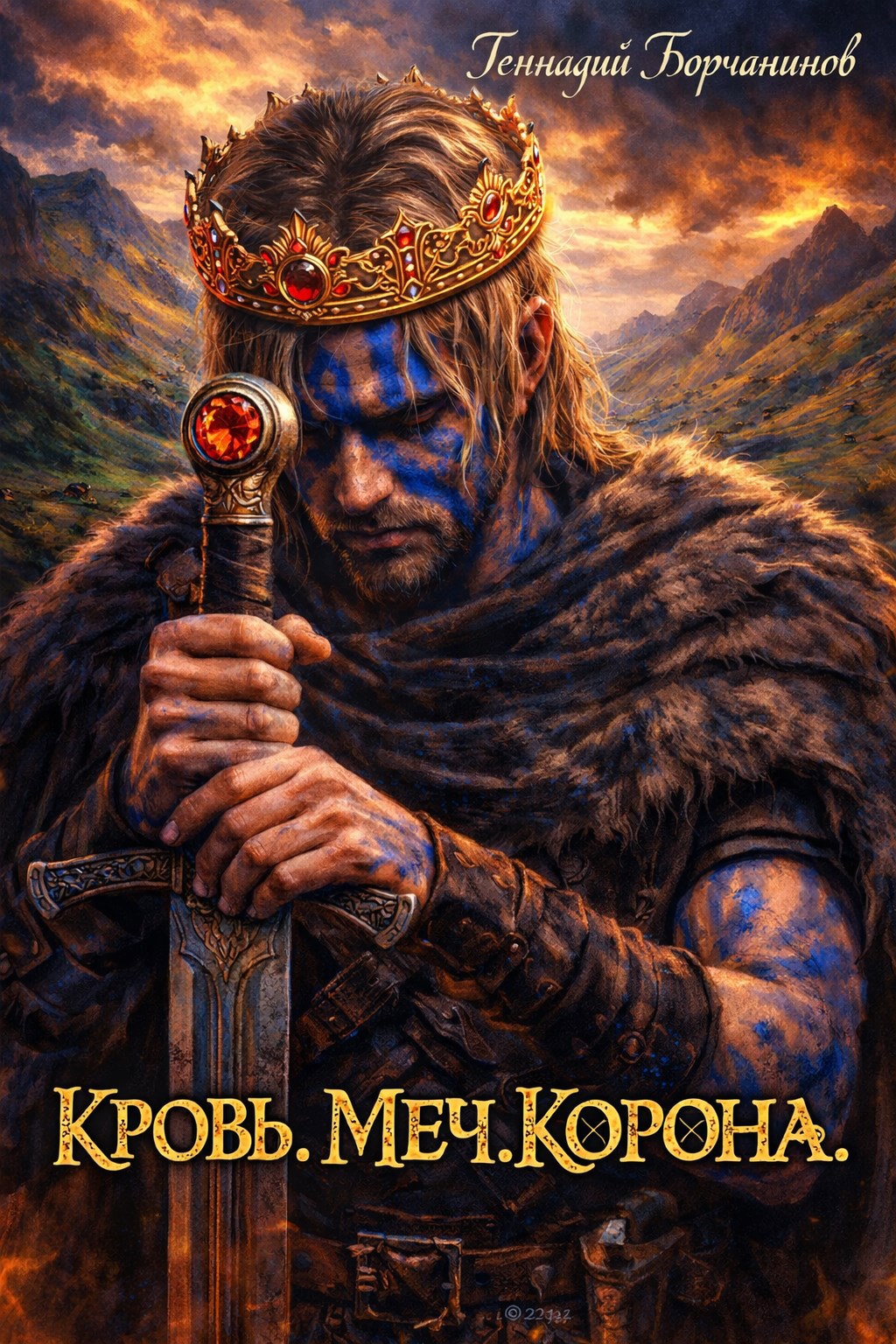 Обложка книги Кровь. Меч. Корона.